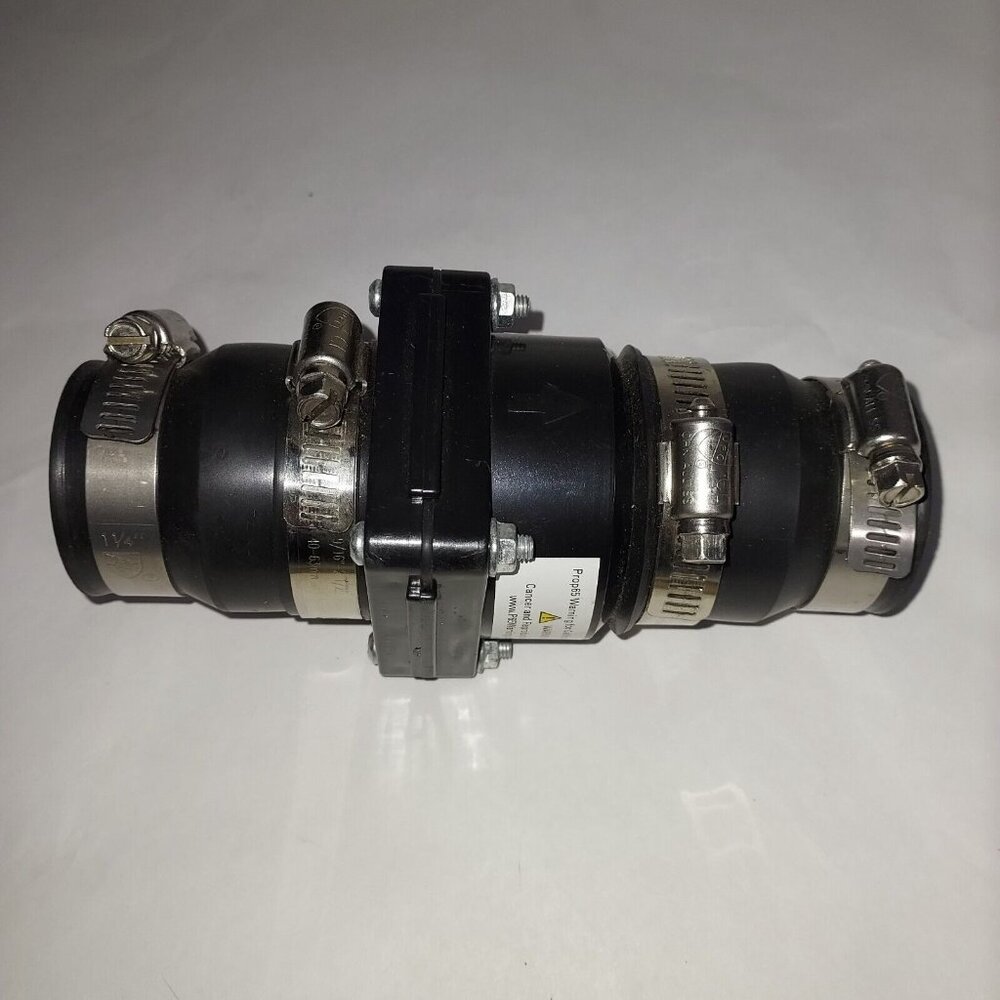 Check Valve 148102 1-1/4" - 1-1/2" Sump with Stainless Steel Bands - Picture 5 of 7